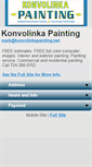 Mobile Screenshot of konvolinkapainting.net